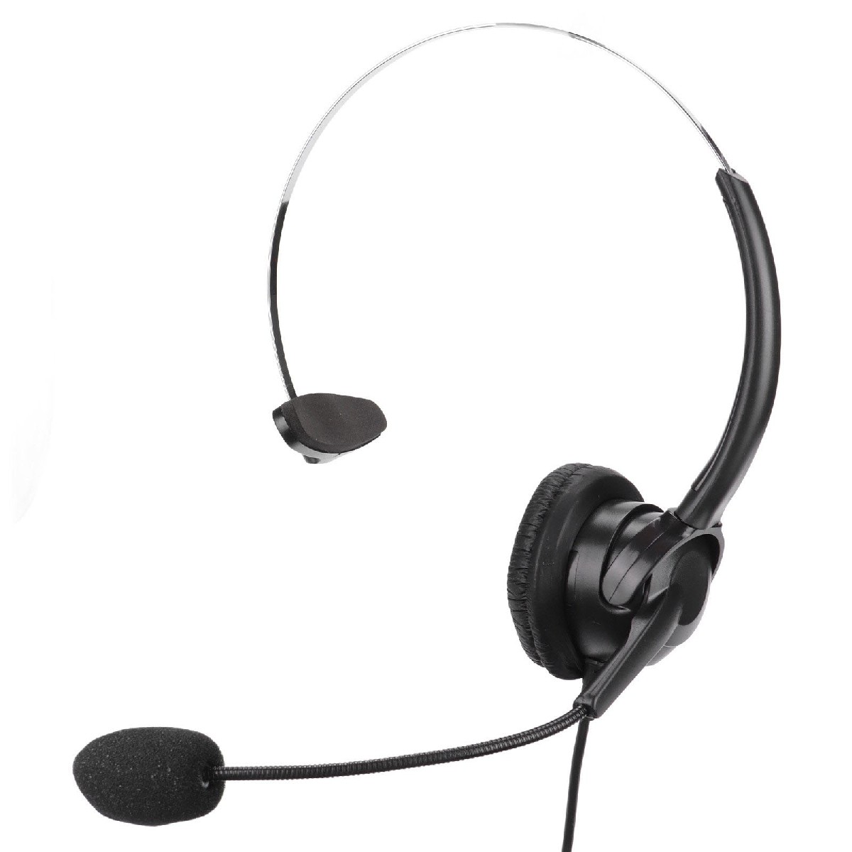 Ακουστικά κεφαλής Noozy Μαύρο – Ασημί 2,5mm με Μικρόφωνο για Σταθερά και  Ασύρματα Τηλέφωνα – 247home.gr – Ηλεκτρικά – Κινητή Τηλεφωνία – Στρώματα –  Έπιπλα